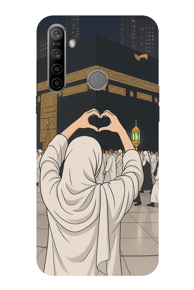حافظة Realme 5i - 6i - C3 متوافقة مع الحبيب الحبيب من السيليكون الشفاف