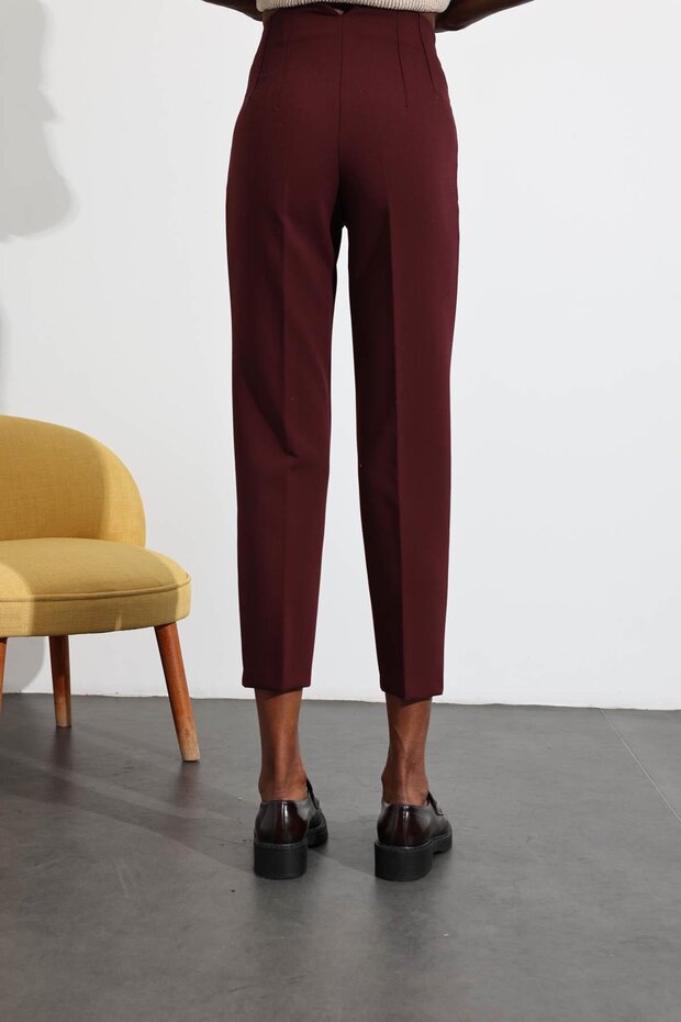 Önü Flatolu Pantolon - 3