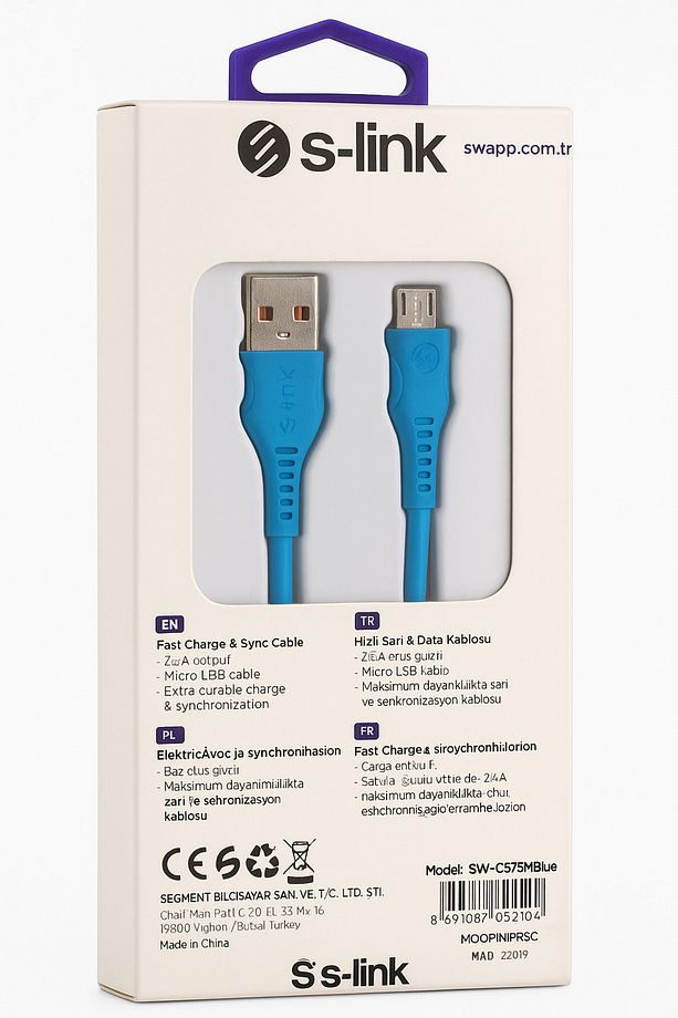 S-LİNK MİCRO USB KABLO - 2