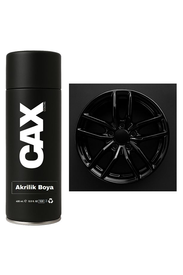ARABA JANT SPREY ENDÜSTRİYEL AKRİLİK ÖZEL YAPIM SPREY BOYA 400 ML - 1