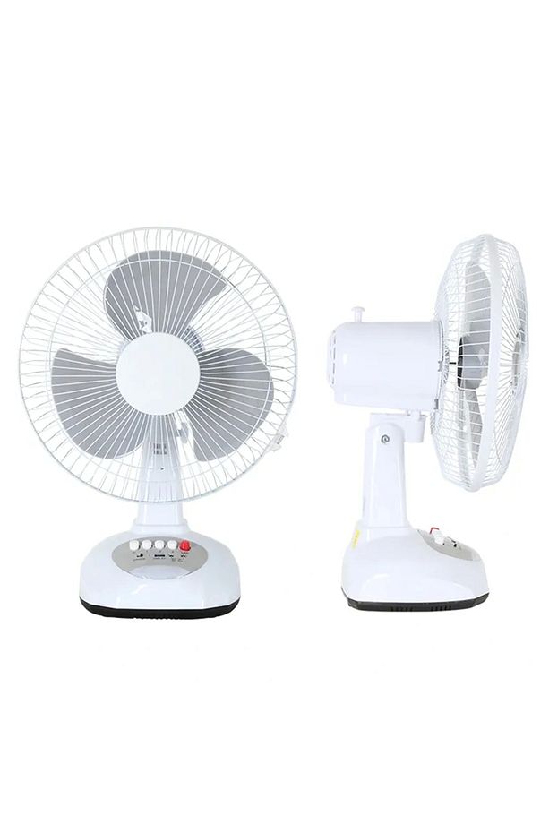 3 Kademeli Fan Vantilatör Ampul - Ledli - Solarlı Powerbank - 2