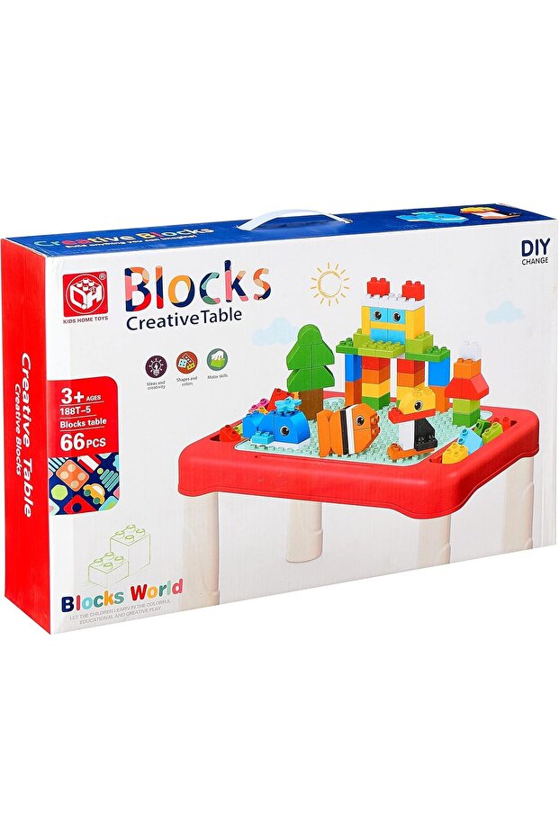 طاولة مكعب كبيرة 66 قطعة - 2