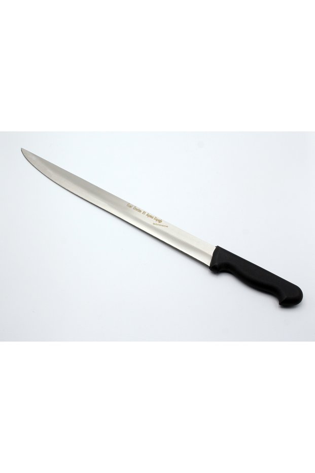 Sürmene Stainless Steel Pointed Tip Kebab Knife 40 cm - Plastic Handle