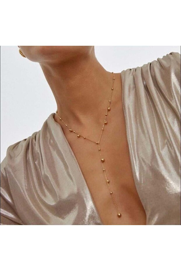 Çelik Top Kolye - 1