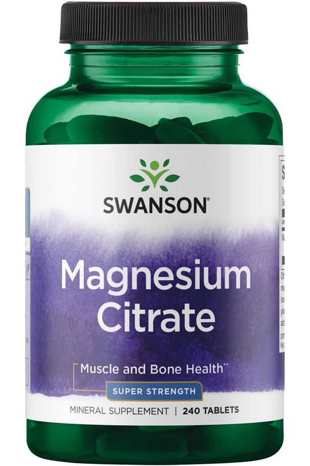 Magnesium(Magnezyum) Citrate - Super Strength 112.5 mg 240 Tabs - 1