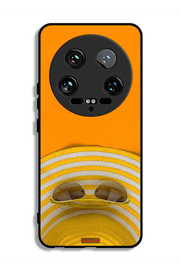 غطاء حماية فائق لهاتف شاومي 14 مع قبعة للنظارات