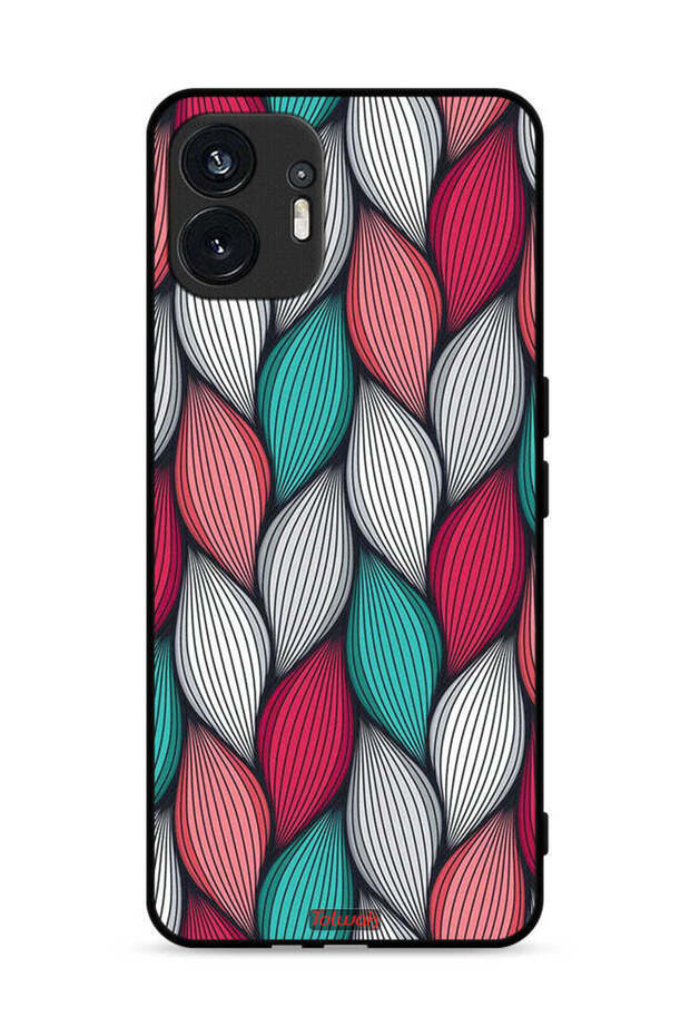 Nothing Phone (2) 5G Protective Case Cover Feather Pattern