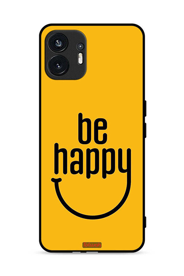 Nothing Phone (2) 5G Protective Case Cover Be Happy