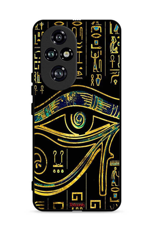 غطاء حماية لهاتف Honor 200 Pro 5G بتصميم عين فنية