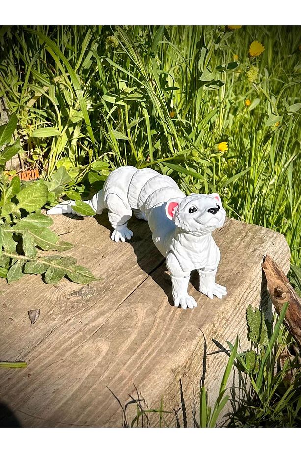 Gelincik Oyuncak-Ormanın Çevik Efsanesi! 🐾🌲💨3d Hareketli Organik Vip Model - Büyük Dev Boy - 4