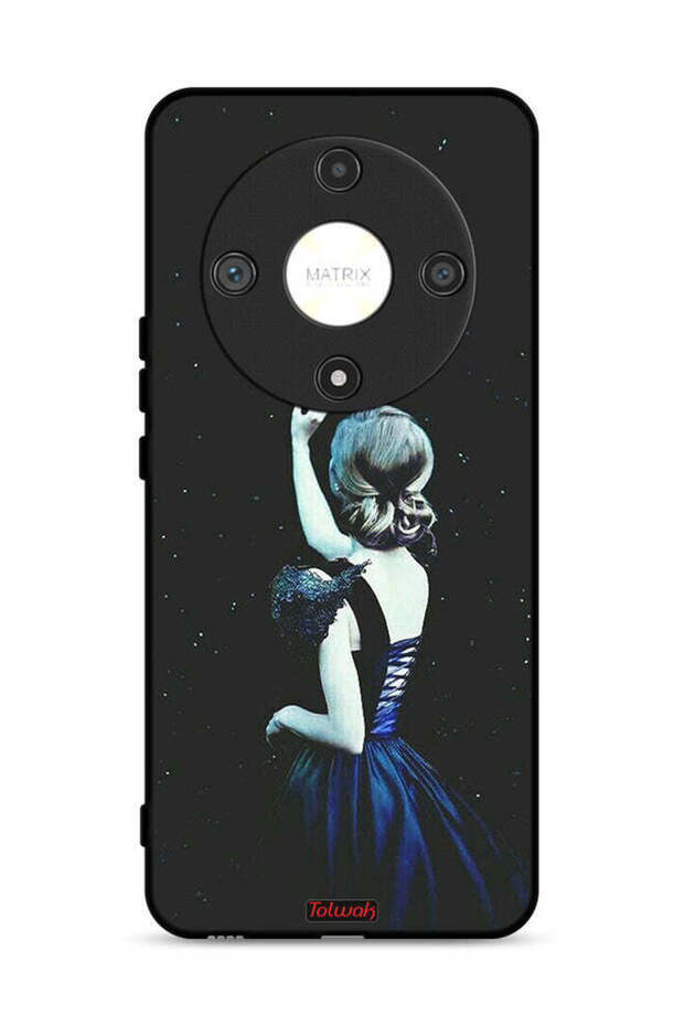 غطاء حماية لهاتف Honor X9b 5G بتصميم نجمة مؤثرة