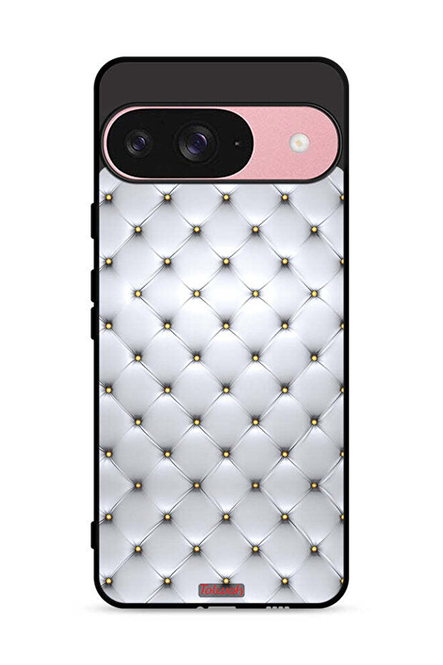 غطاء حماية لجهاز Google Pixel 9 مطبوع عليه دبابيس على القماش