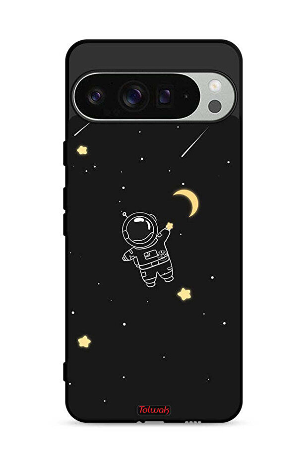 غطاء حماية لجهاز Google Pixel 9 Pro بتصميم رائد فضاء