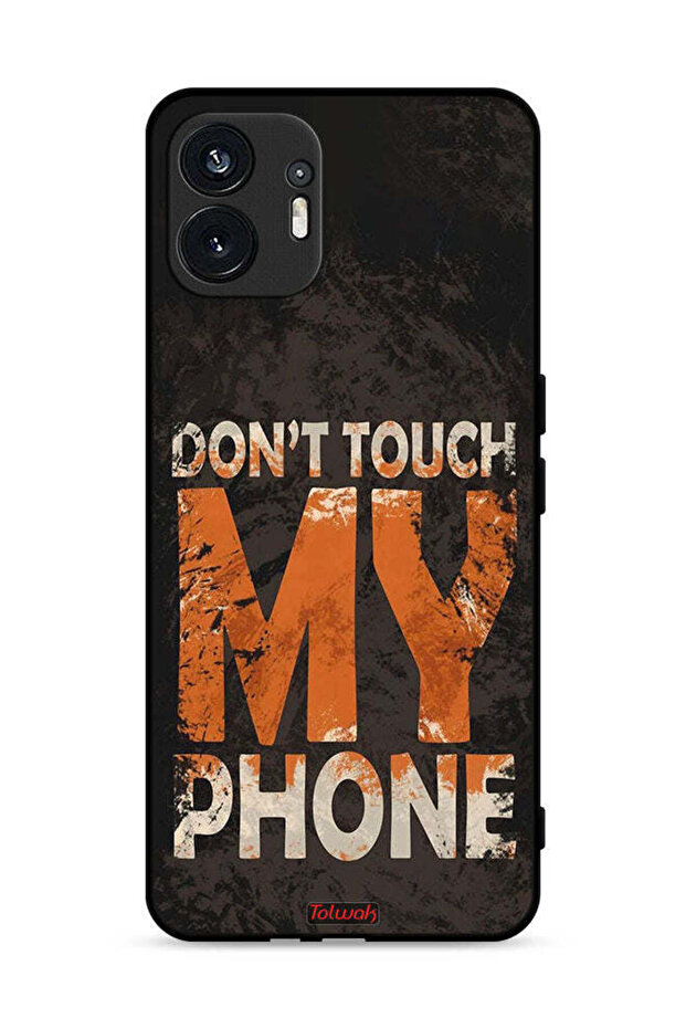 غطاء حماية لهاتف Nothing Phone (2) 5G، لا تلمس هاتفي