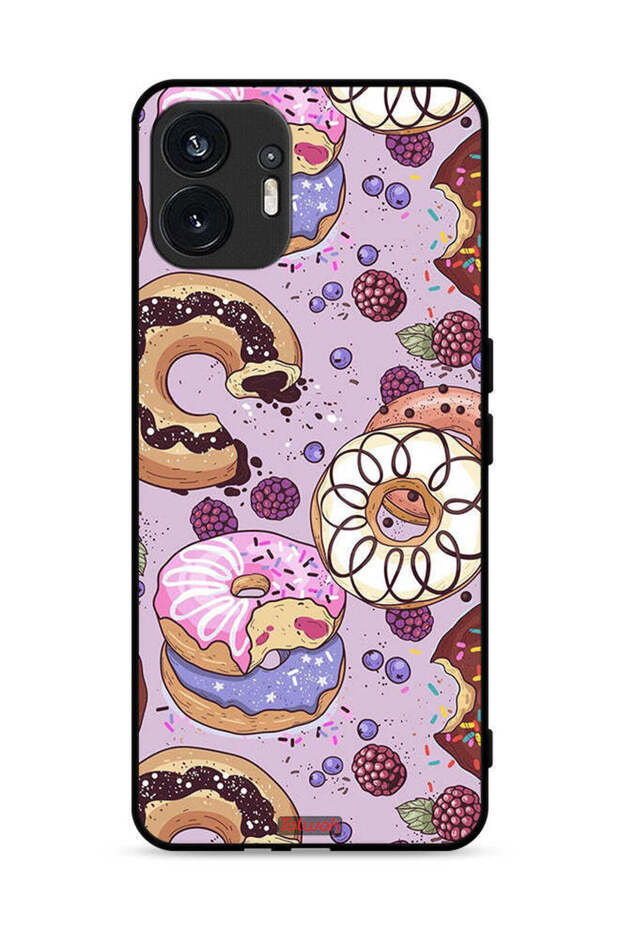 Nothing Phone (2) 5G Protective Case Cover Donuts Art