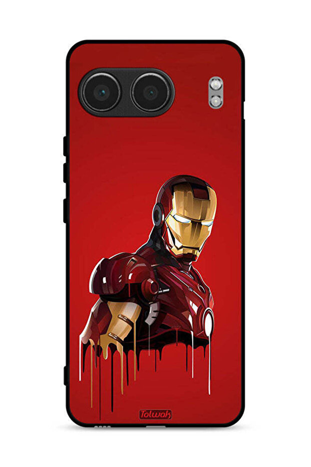 غطاء حماية لهاتف OnePlus Nord 4 5G برسومات الرجل الحديدي