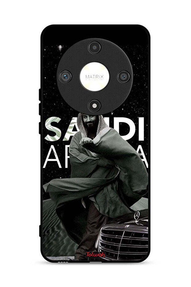 غطاء حماية لهاتف Honor X9b 5G ولي العهد محمد بن سلمان