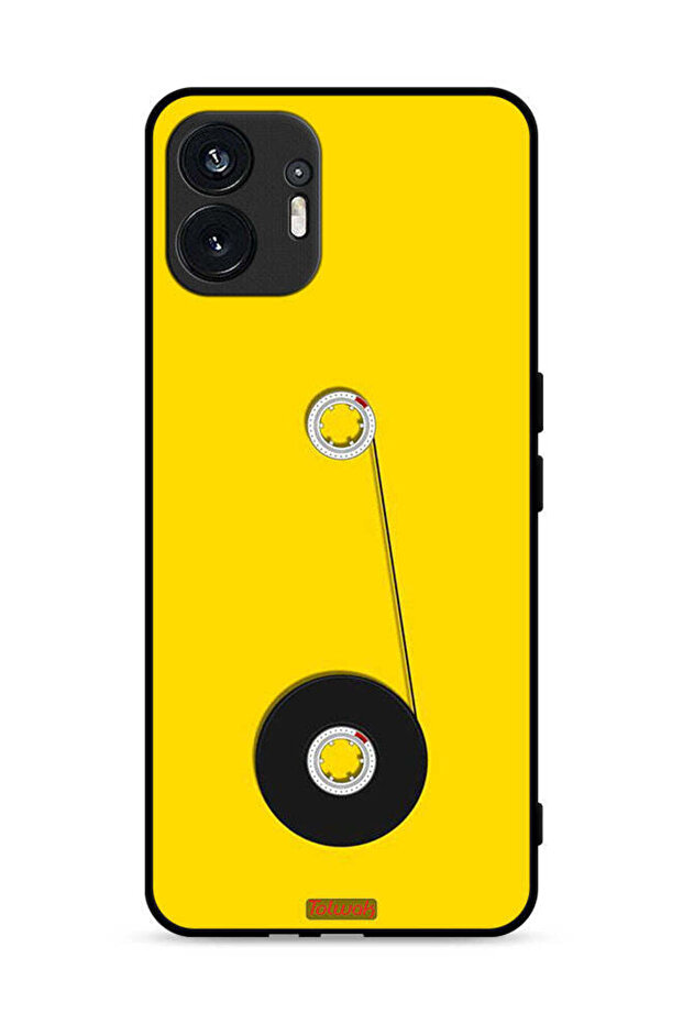 غطاء حماية لهاتف Nothing Phone (2) 5G بفن عجلة الكاسيت