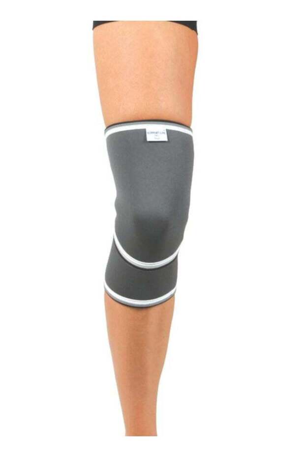 AID PLUS Closed Knee Support (Medium) - Knee Stabilizer For Pain Relief And Mobility