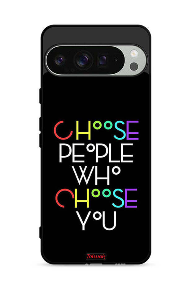 غطاء حماية لجهاز Google Pixel 9 Pro اختر الأشخاص الذين يختارونك