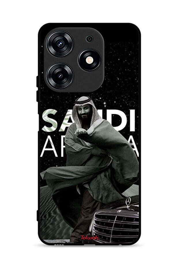 غطاء حماية لهاتف تكنو سبارك 10 برو 4G ولي العهد الأمير محمد بن سلمان