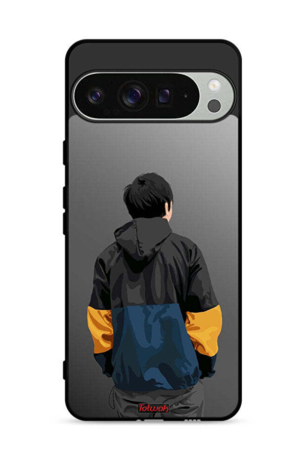 غطاء حماية لهاتف Google Pixel 9 Pro بتصميم صورة صبي
