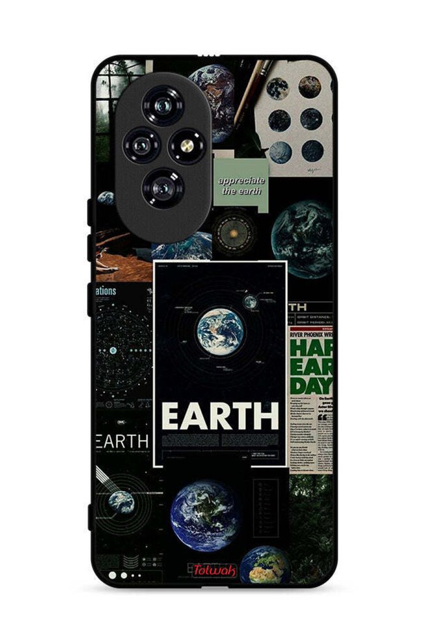 غطاء حماية لهاتف Honor 200 5G بتصميم Earth