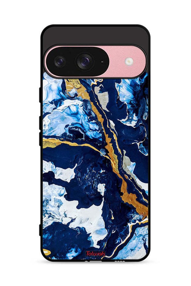 غطاء حماية لجهاز Google Pixel 9 بنمط فني مزخرف