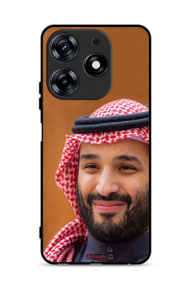غطاء حماية لهاتف تكنو سبارك 10 برو 4G محمد بن سلمان