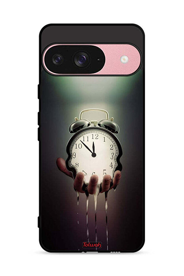 Google Pixel 9 Protective Case Cover Clock - 1