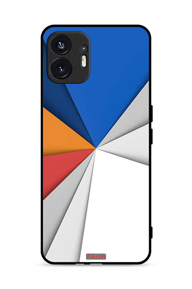 غطاء حماية لهاتف Nothing Phone (2) 5G مصنوع من مادة مطابقة للفن التجريدي