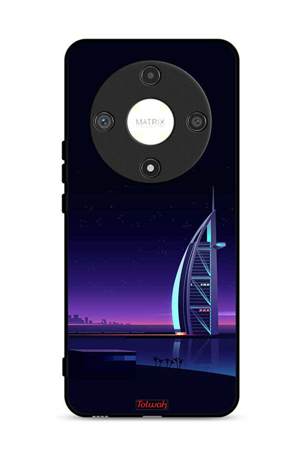غطاء حماية لهاتف Honor X9b 5G - فن برج العرب الرقمي