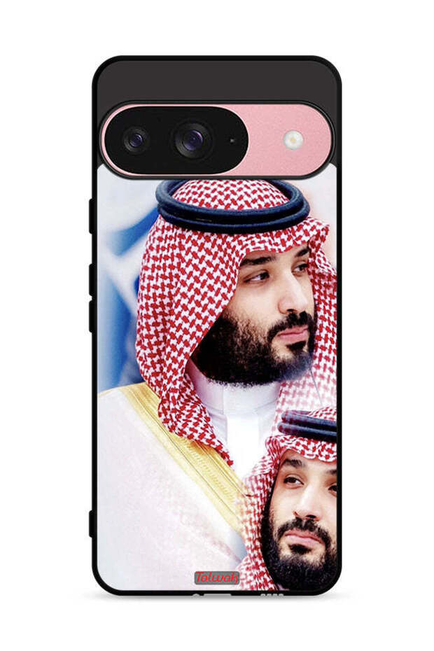 غطاء حماية لجهاز جوجل بيكسل 9 محمد بن سلمان