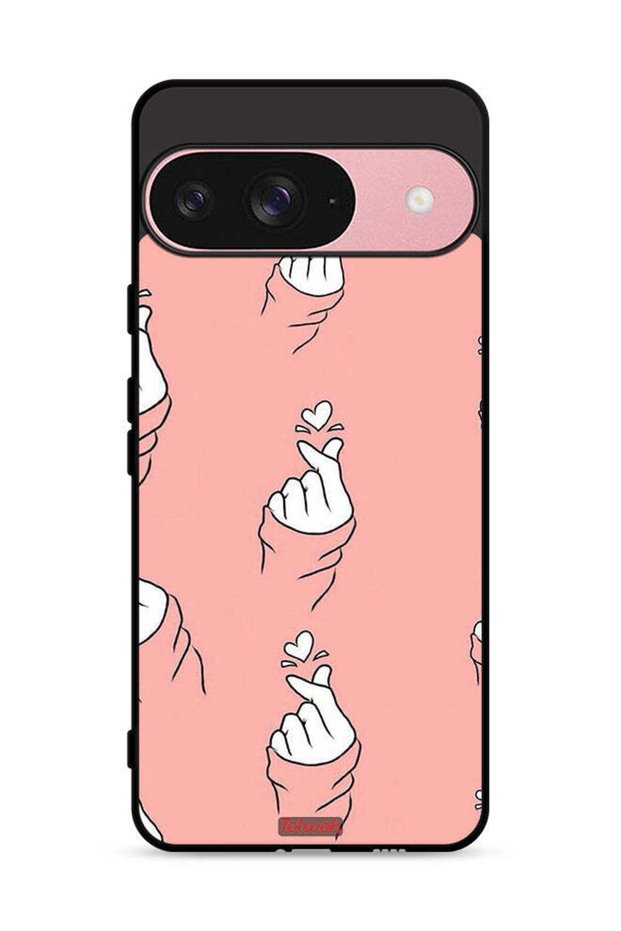 غطاء حماية لجهاز Google Pixel 9 مع علامات Snaps