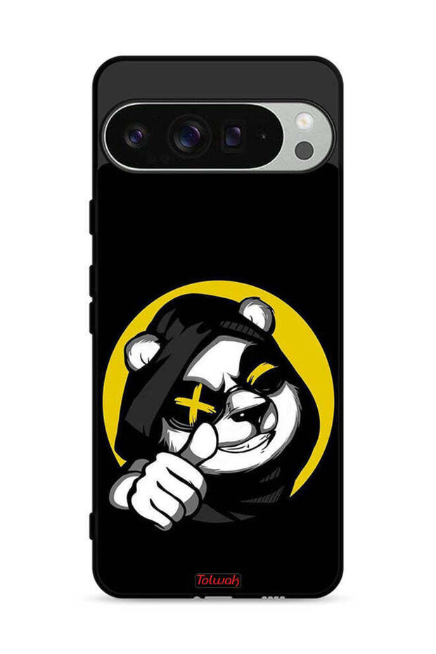غطاء حماية لجهاز Google Pixel 9 Pro بتصميم قطة مارشميلو لطيفة
