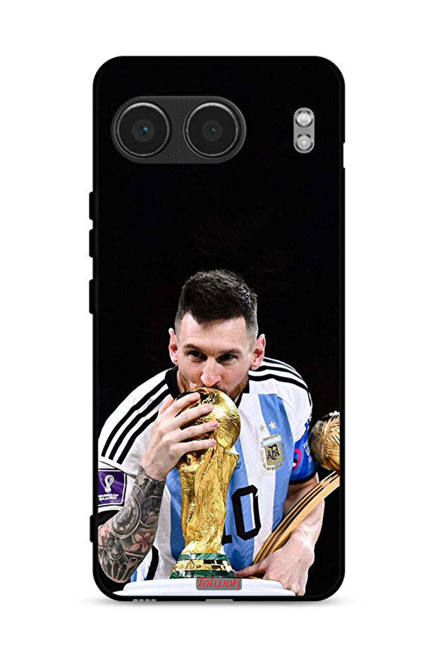 غطاء حماية لهاتف OnePlus Nord 4 5G بتصميم ميسي