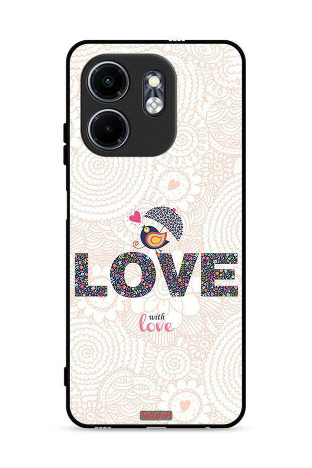 غطاء حماية لهاتف إنفينيكس سمارت 9 4G - لوف ويذ لوف