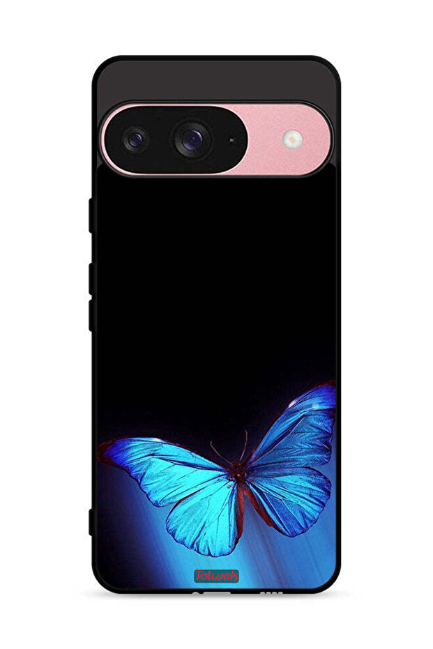 غطاء حماية لجهاز Google Pixel 9 بتصميم فراشة