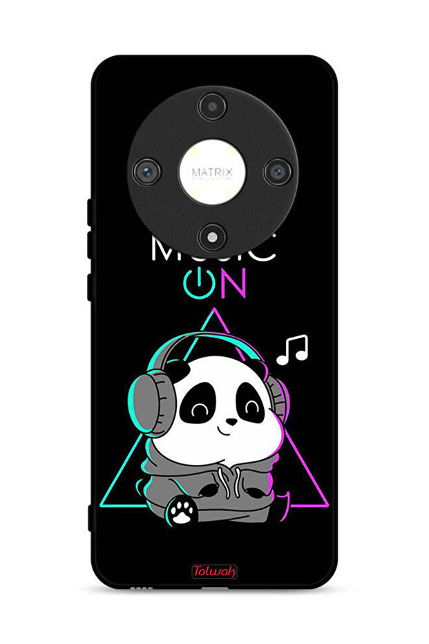 Honor X9b 5G Protective Case Cover Music On Panda