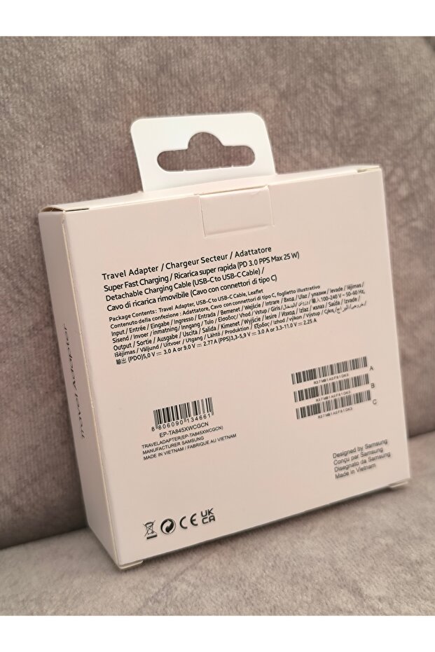 Samsung Galaxy A23 A24 A25 A33 A34 A52 A53 A55 A54 A70 A71 A72 A73 Uyumlu Orj Hızlı Şarj Aleti Seti - 2