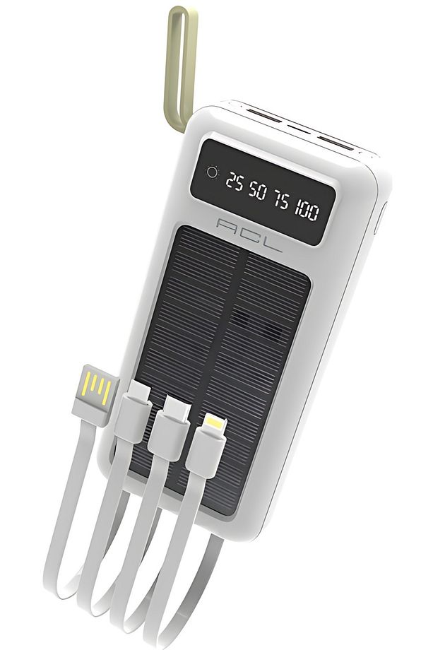 PW-61 Solar 30000 mAh Hızlı Şarj Powerbank - 1