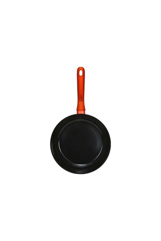 Induction Base Ceramic Natural Coating Fry Pan, 24 cm, Red, DZJ24 1732488