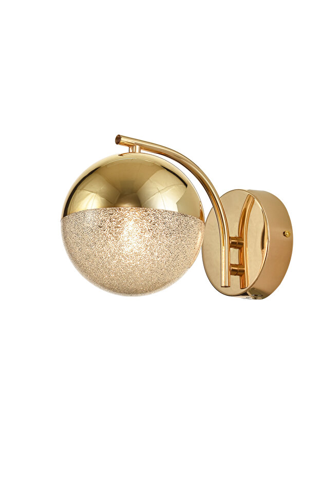 Serra Sconce Gold Acrylic Bulk Living Room Modern Wall Sconce - (Gold Plated)