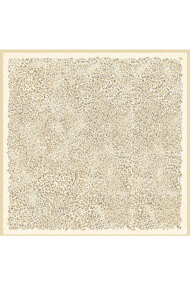 Sura Ipek Eşarp 9352-34 Sarı Karışık Desen - 2