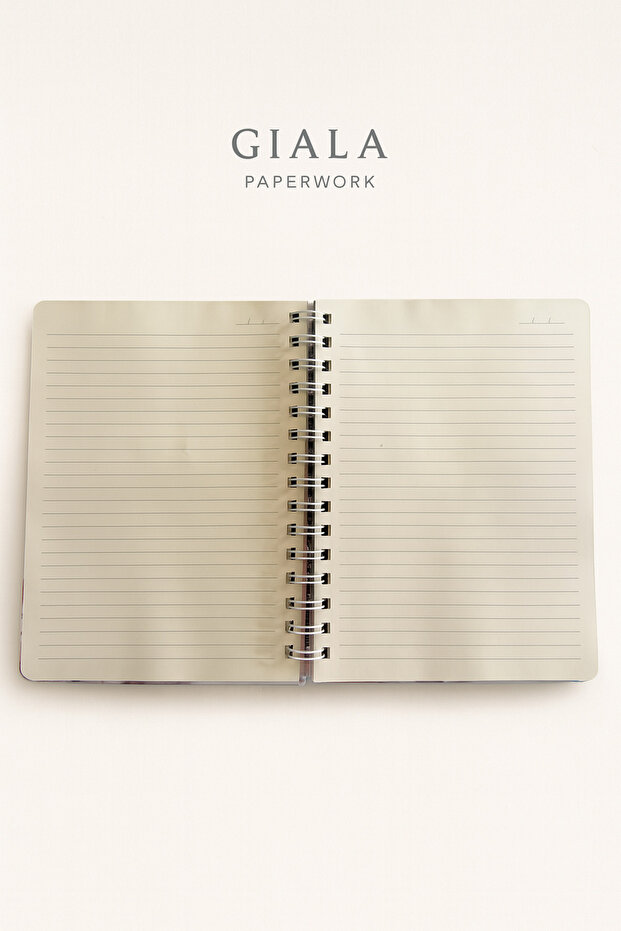 GIALA A5 SERT KAPAK ÇİZGİLİ DEFTER - 2