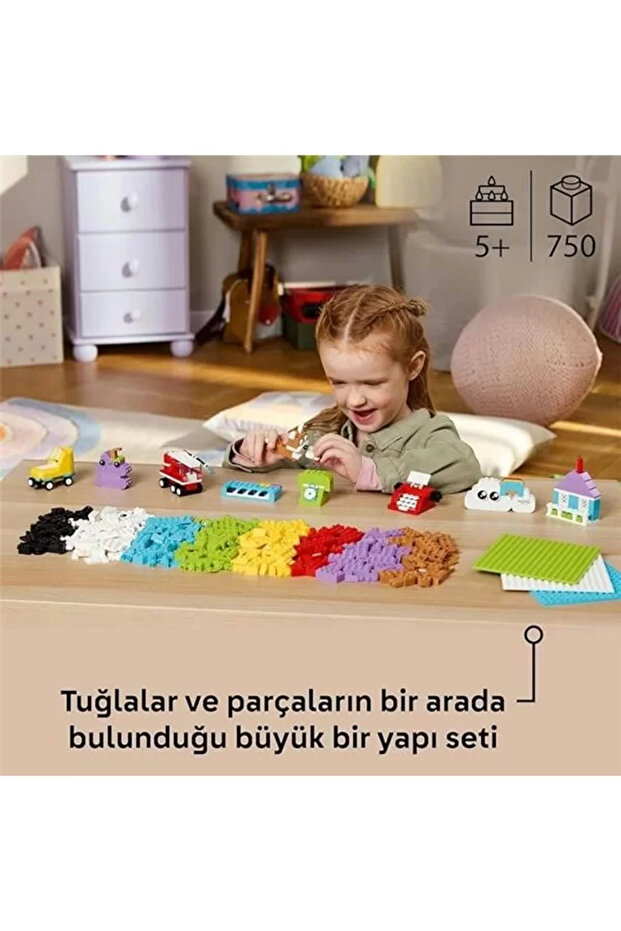 Classic Yaratıcı Yapım Ve Oyun Kutusu 11044-5 Yaş Ve Üzeri Kız Ve Erkek Çocukları - 5