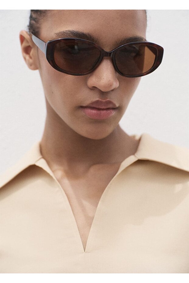 Truvakar kollu oversize gömlek - 6