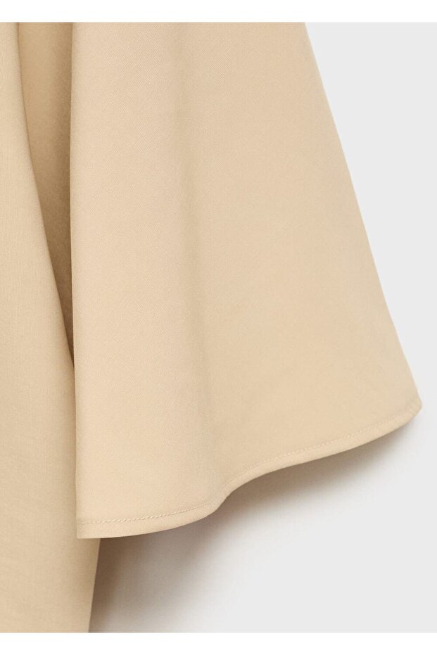 Truvakar kollu oversize gömlek - 5