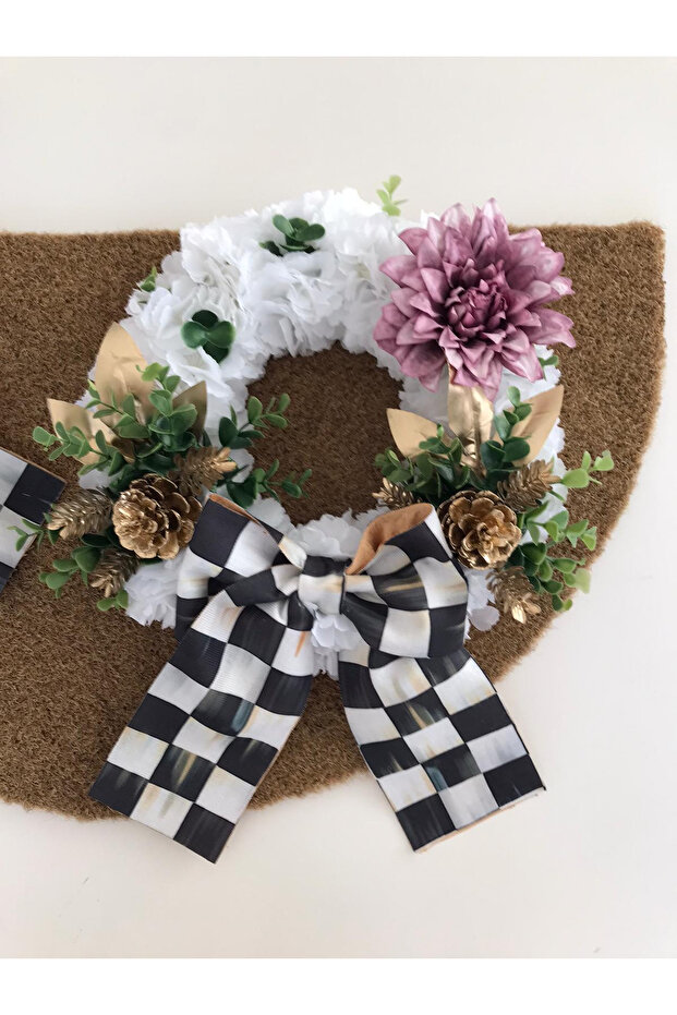 Mackenzie Kurdeleli Kapı Süsü Coco Paspas 2`li set - 3