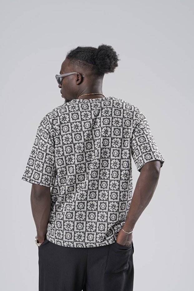 Oversize Bohem Tshirt - 4